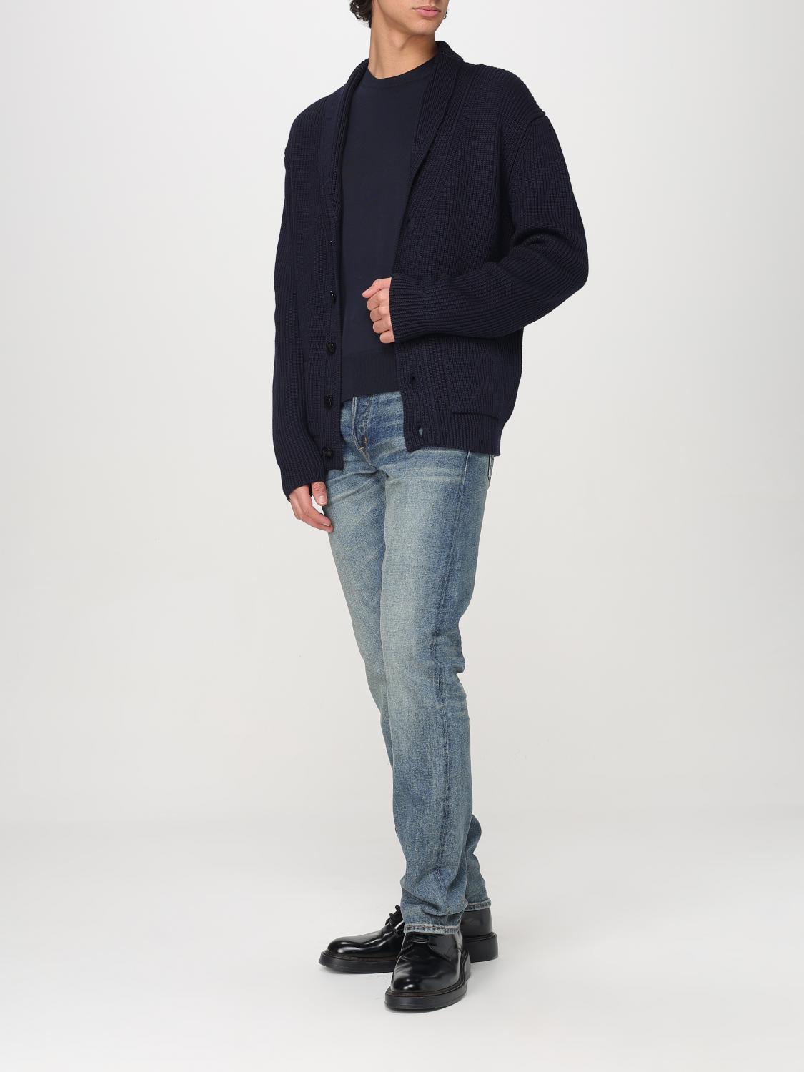 TOM FORD CARDIGAN: Cardigan men Tom Ford, Blue - Img 2