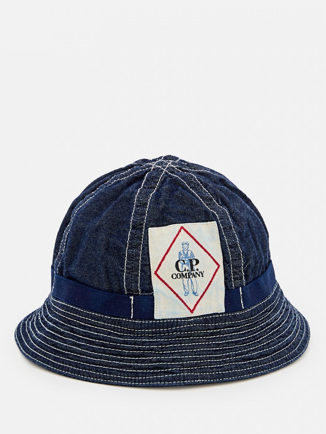 C.P. COMPANY CHAPEAU: Chapeau homme C.P. Company, Bleu - Img 1