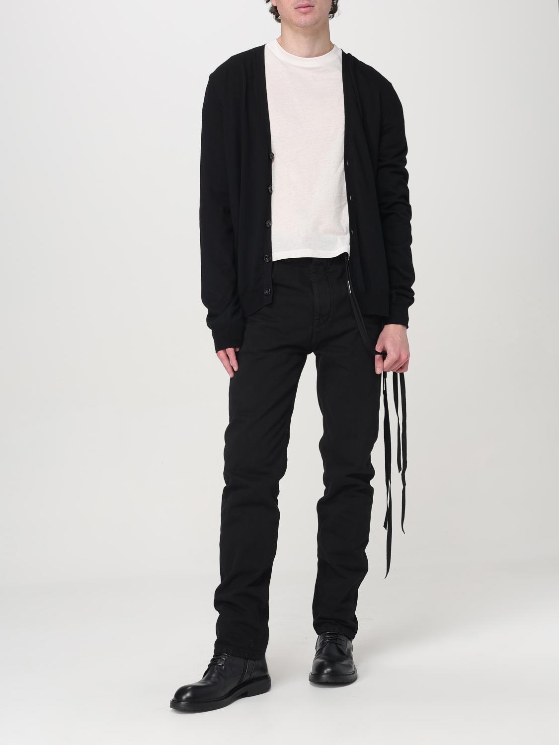 ANN DEMEULEMEESTER JEANS: Jeans hombre Ann Demeulemeester, Negro - Img 2