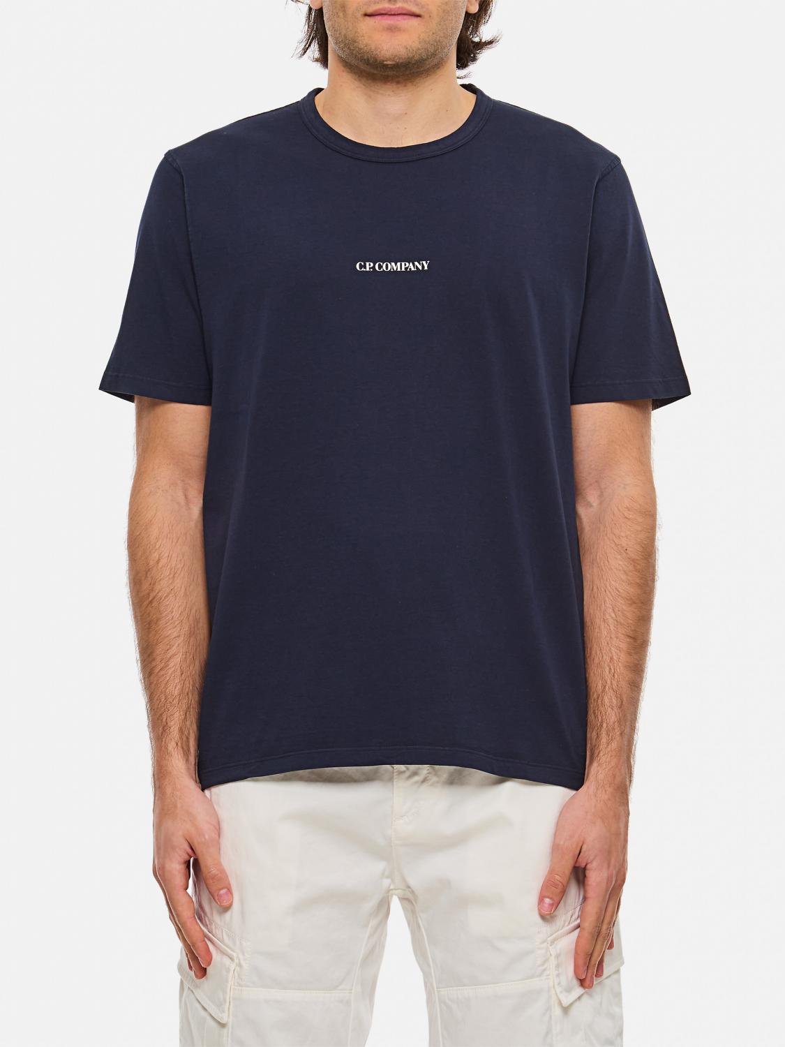 C.P. COMPANY T-SHIRT: T-shirt men C.P. Company, Blue - Img 1