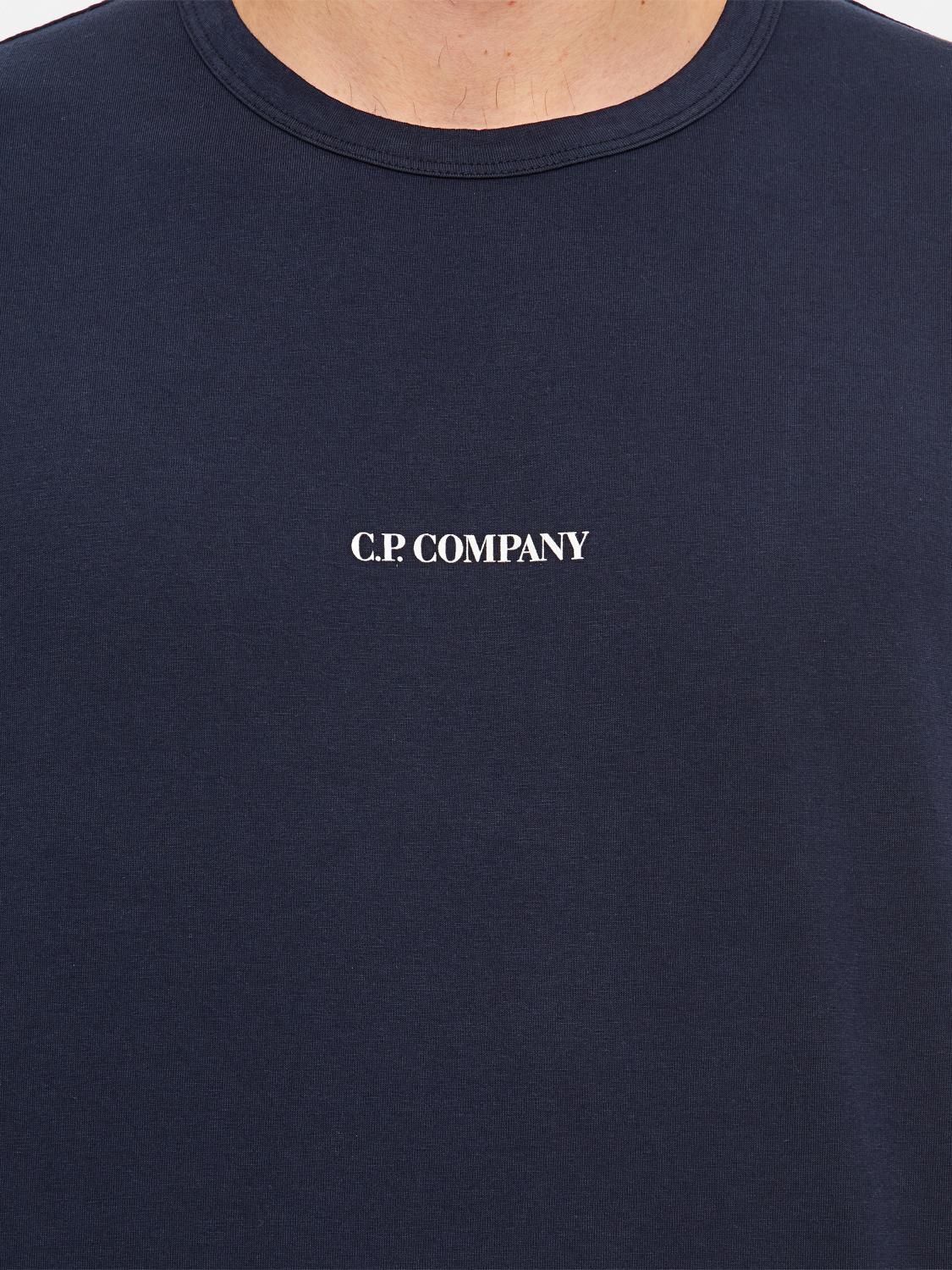 C.P. COMPANY T-SHIRT: T-shirt men C.P. Company, Blue - Img 4