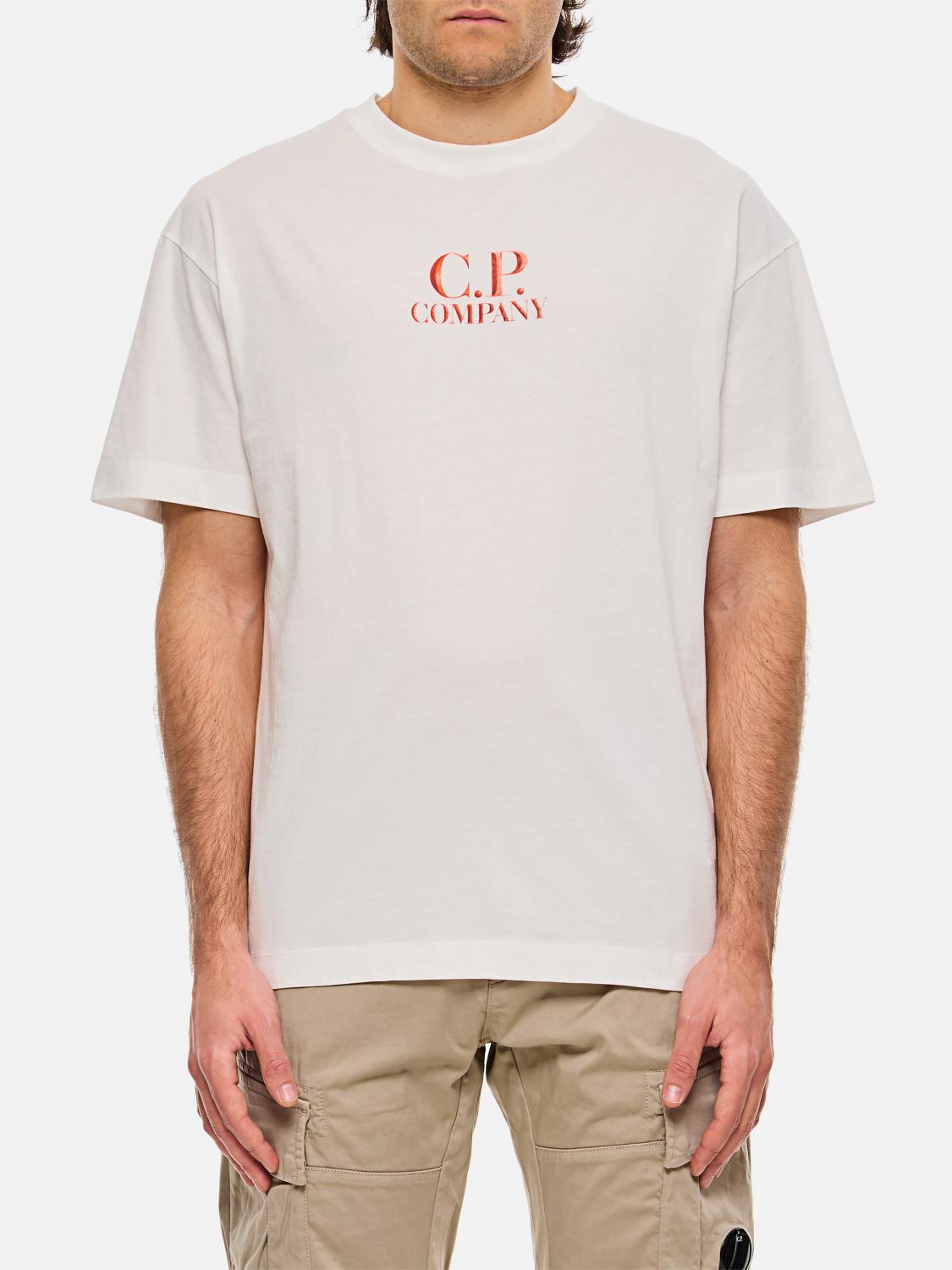 C.P. COMPANY T-SHIRT: T-shirt men C.P. Company, White - Img 1