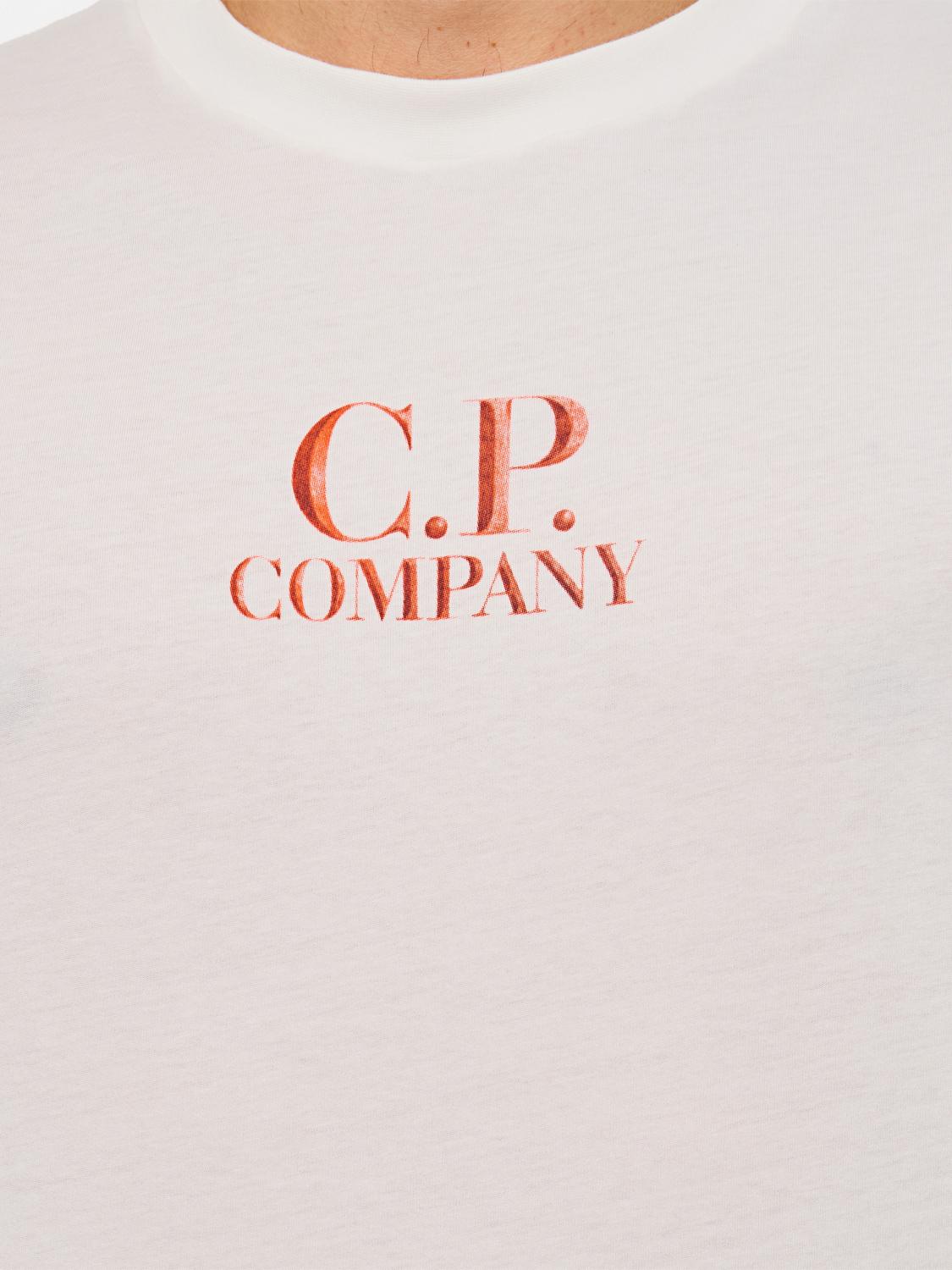 C.P. COMPANY T-SHIRT: T-shirt men C.P. Company, White - Img 4