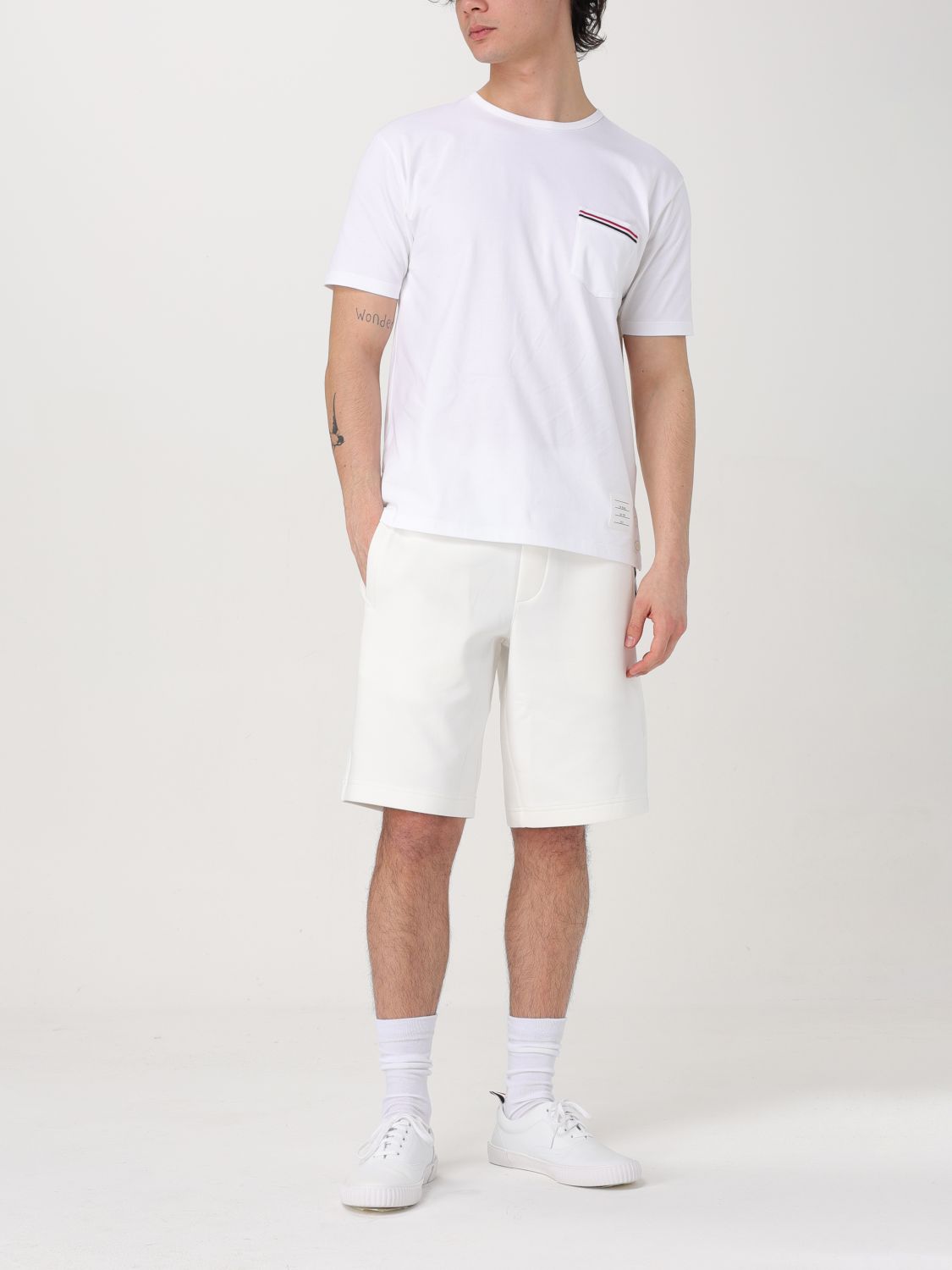 THOM BROWNE T-SHIRT: T-shirt men Thom Browne, White - Img 2