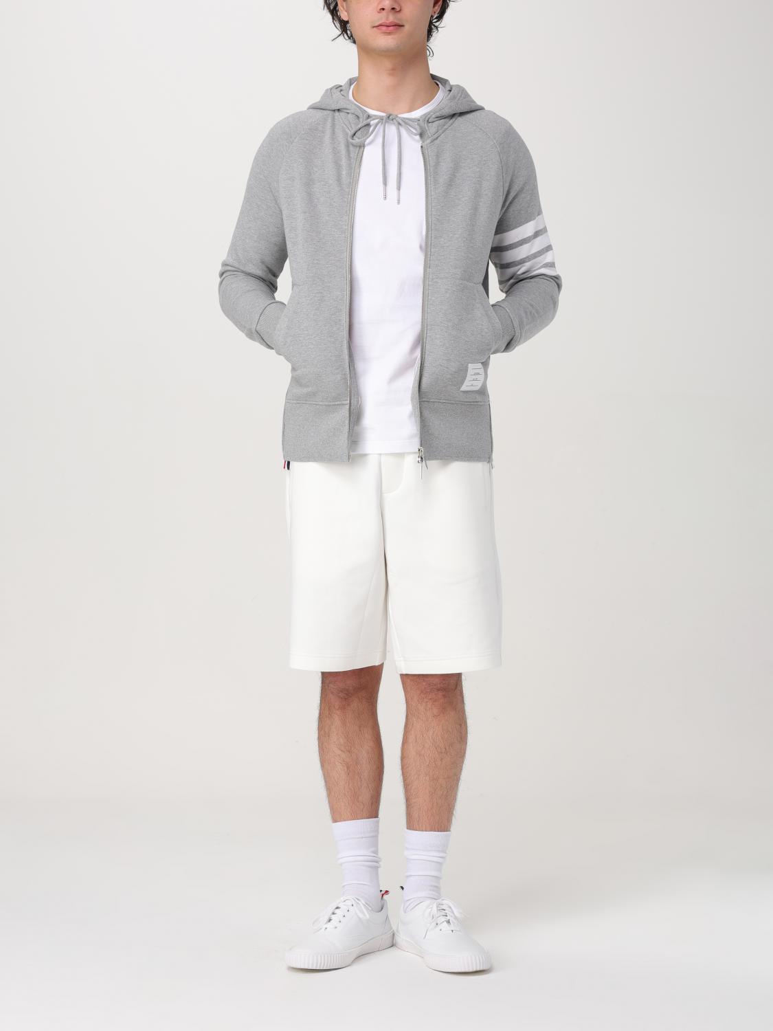 THOM BROWNE SWEATSHIRT: Sweatshirt men Thom Browne, Grey - Img 2