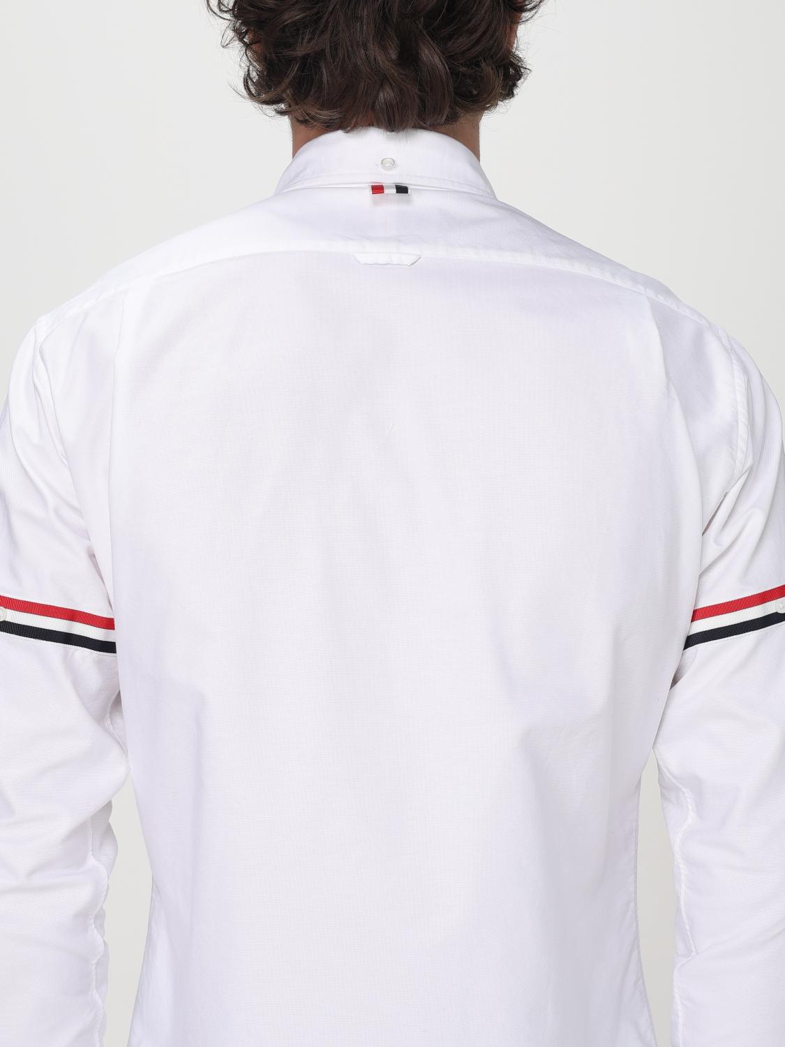 THOM BROWNE CAMICIA: Camicia Thom Browne in cotone , Bianco - Img 5