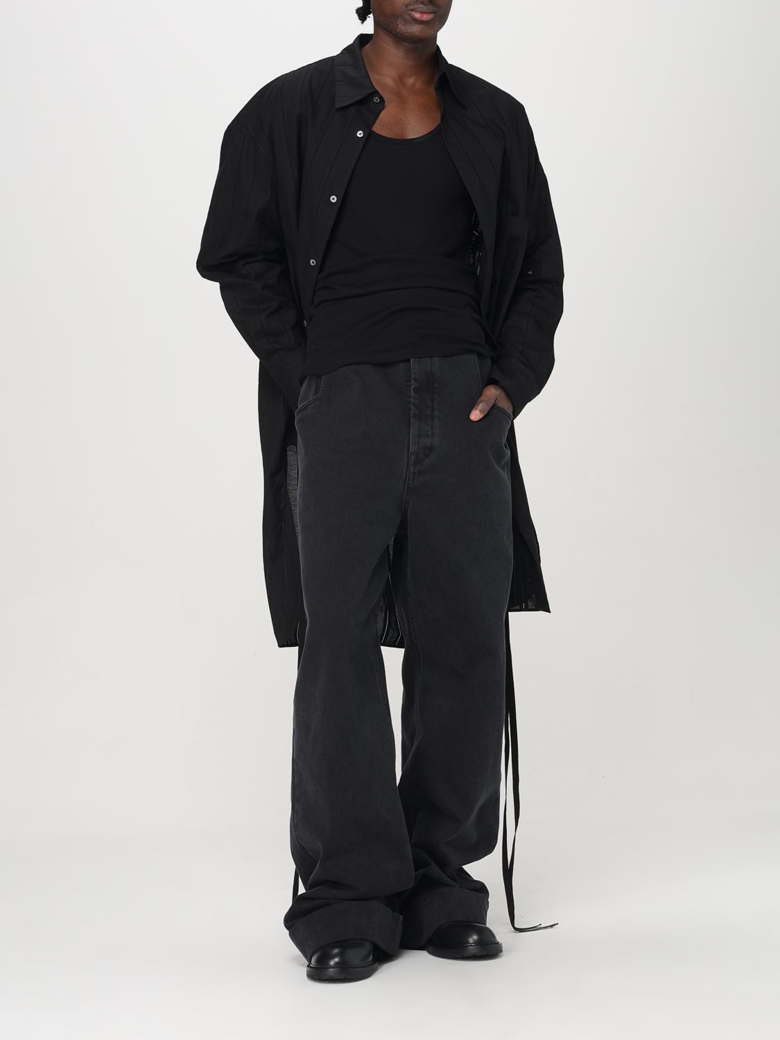 ANN DEMEULEMEESTER SWEATER: Sweater men Ann Demeulemeester, Black - Img 2