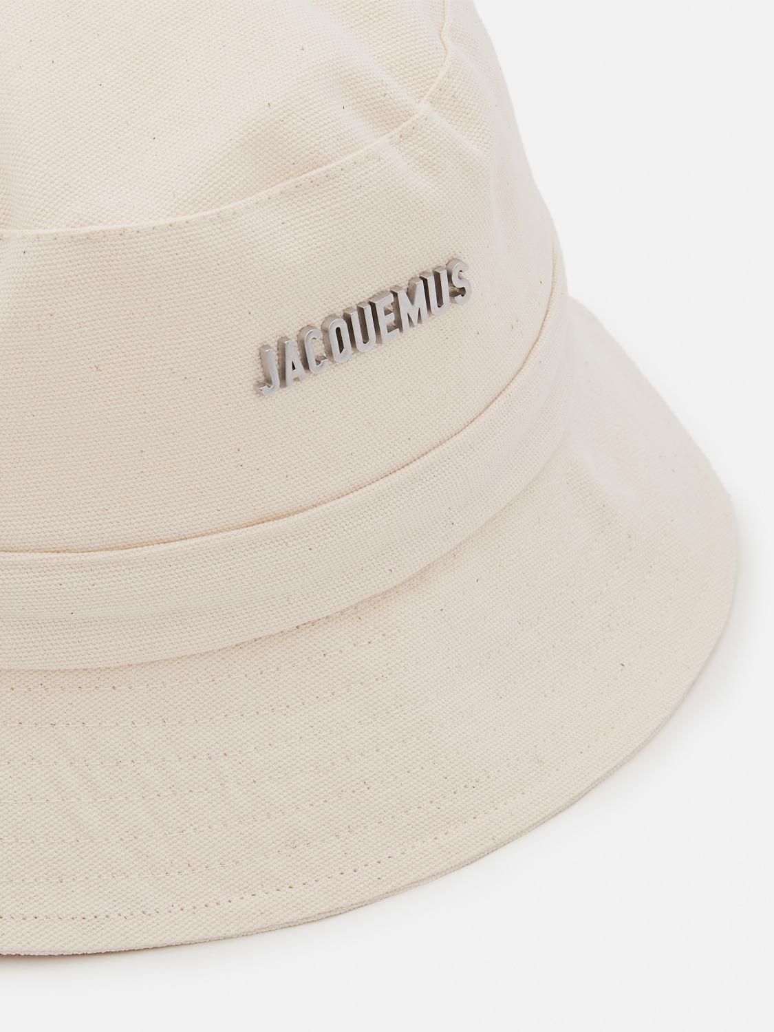 JACQUEMUS 帽子: 帽子 メンズ Jacquemus, ホワイト - Img 2