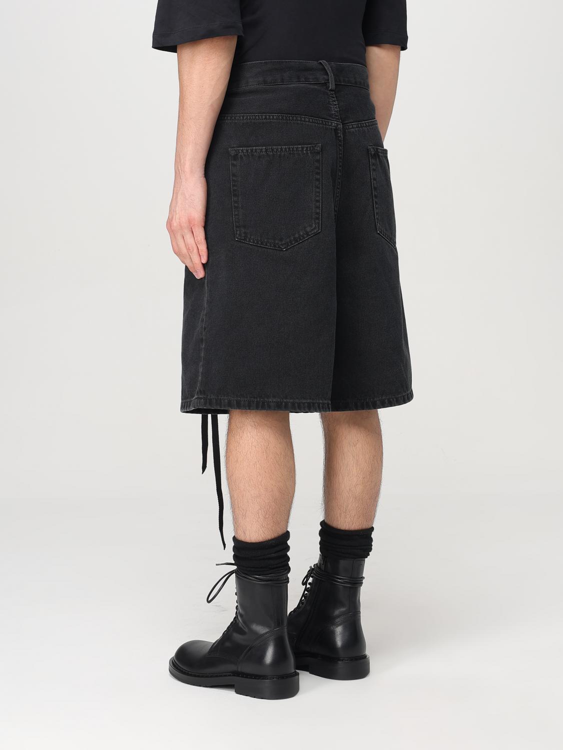 ANN DEMEULEMEESTER SHORT: Short homme Ann Demeulemeester, Denim - Img 3