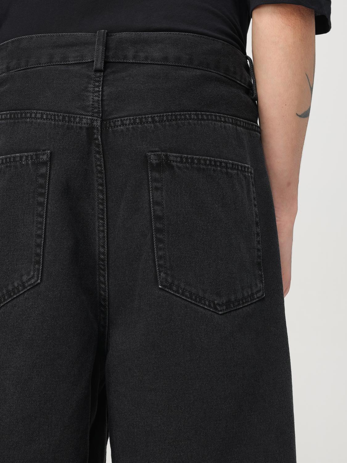 ANN DEMEULEMEESTER SHORT: Short homme Ann Demeulemeester, Denim - Img 5