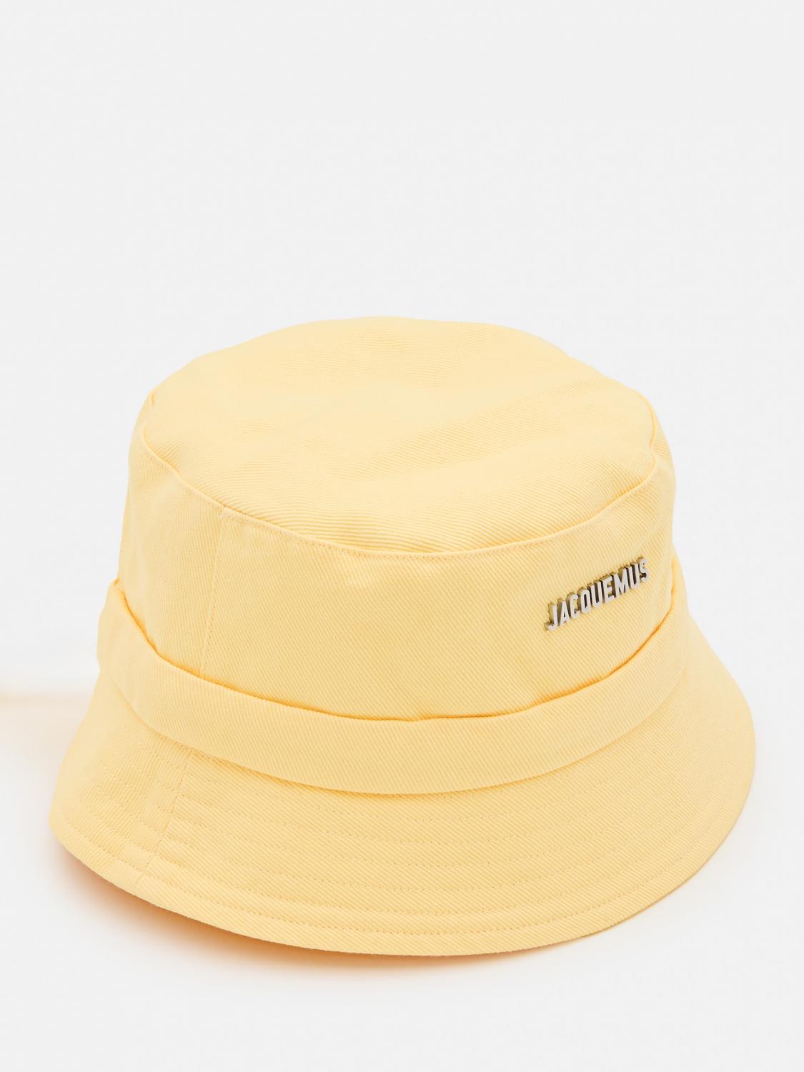 JACQUEMUS HAT: Hat men Jacquemus, Yellow - Img 1