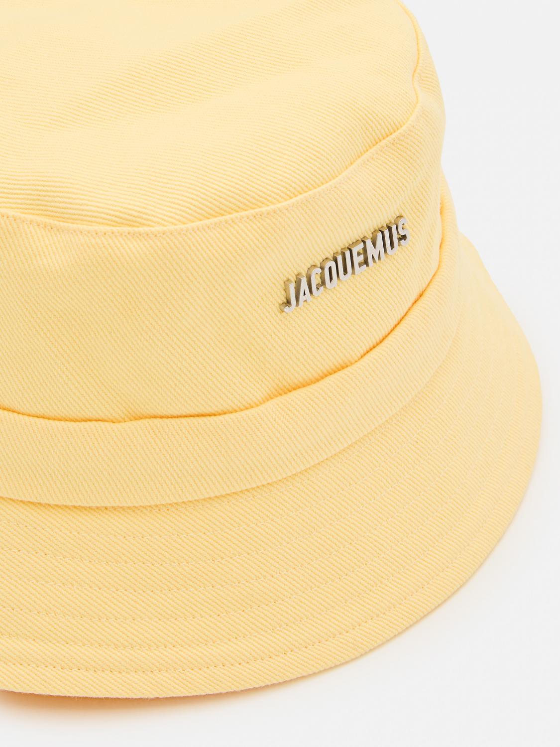 JACQUEMUS HAT: Hat men Jacquemus, Yellow - Img 2