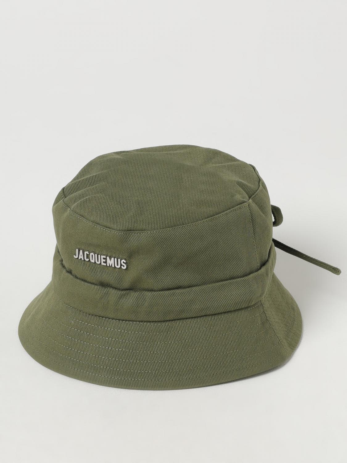 JACQUEMUS HAT: Hat men Jacquemus, Kaki - Img 1