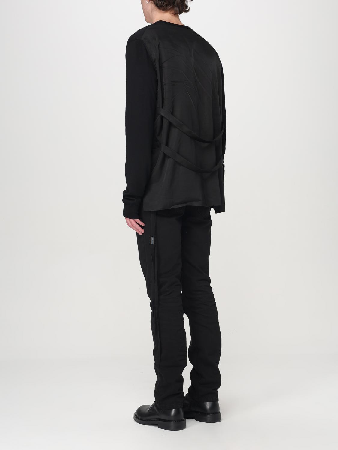 ANN DEMEULEMEESTER CARDIGAN: Cardigan homme Ann Demeulemeester, Noir - Img 3