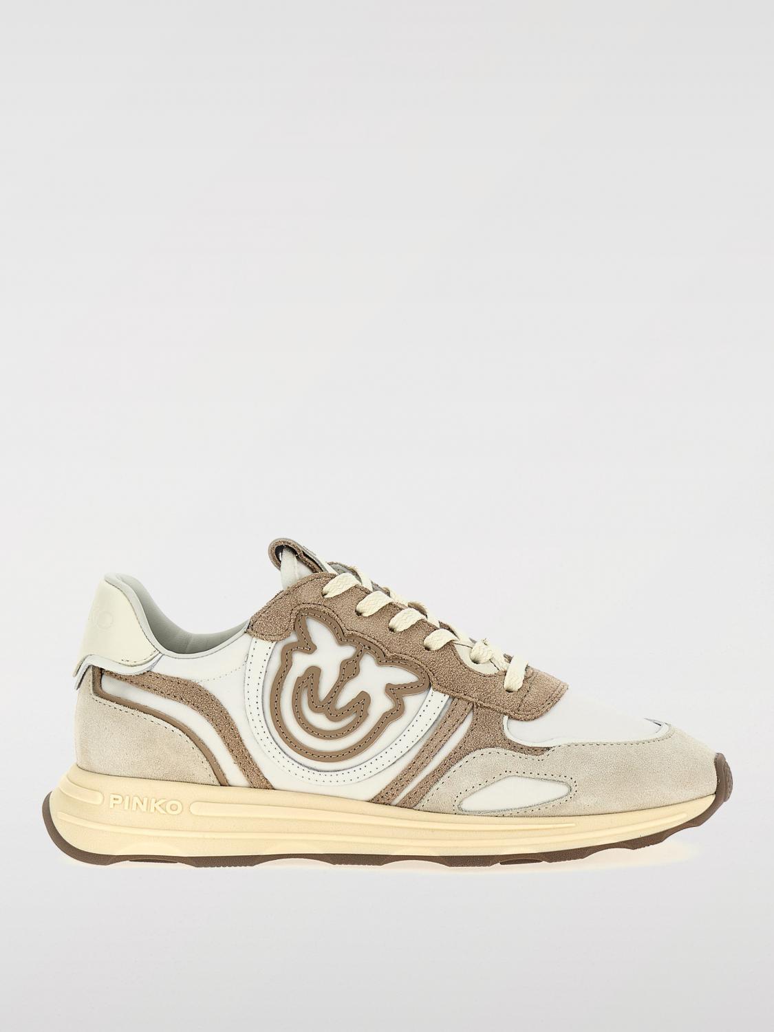 PINKO SNEAKERS: Sneakers Zoe Pinko in pelle , Fantasia - Img 1