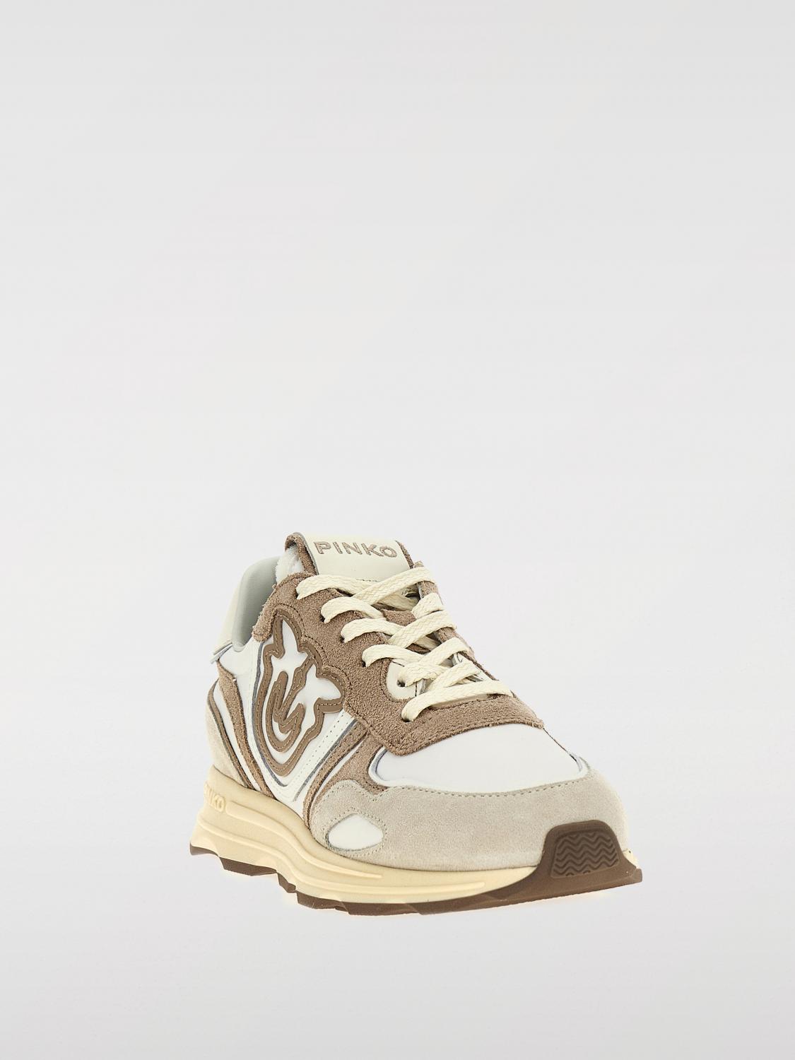 PINKO SNEAKERS: Sneakers Zoe Pinko in pelle , Fantasia - Img 2