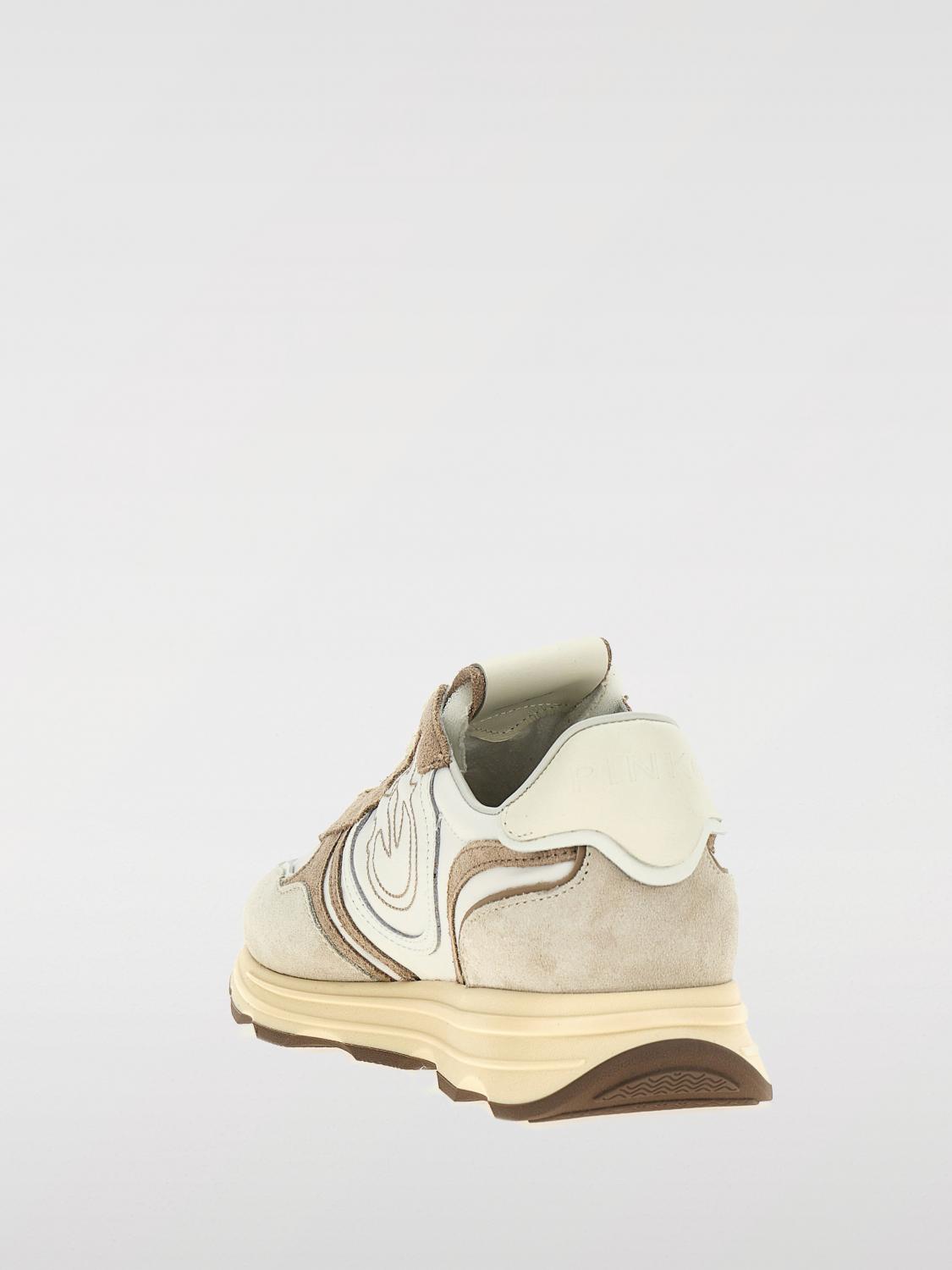 PINKO SNEAKERS: Sneakers Zoe Pinko in pelle , Fantasia - Img 3
