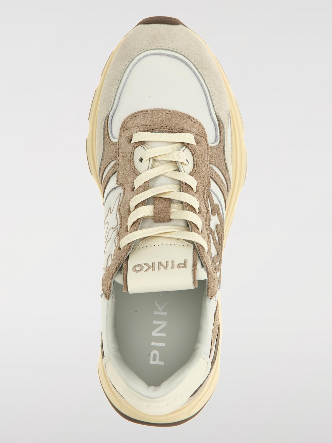 PINKO SNEAKERS: Sneakers Zoe Pinko in pelle , Fantasia - Img 4