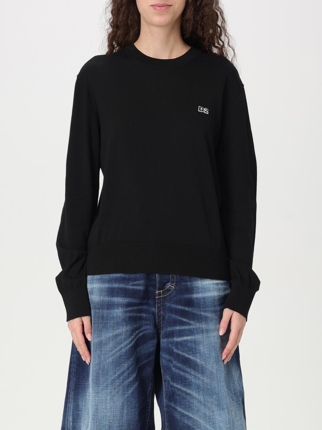 DSQUARED2 JERSEY: Camisa mujer Dsquared2, Negro - Img 1