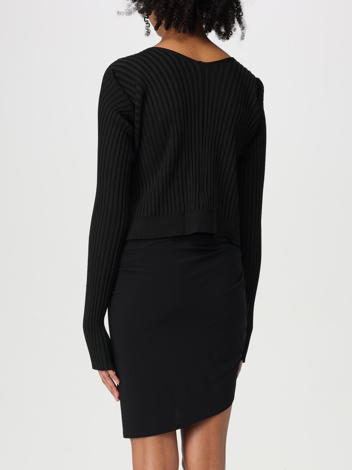 JACQUEMUS CARDIGAN: Cardigan femme Jacquemus, Noir - Img 3