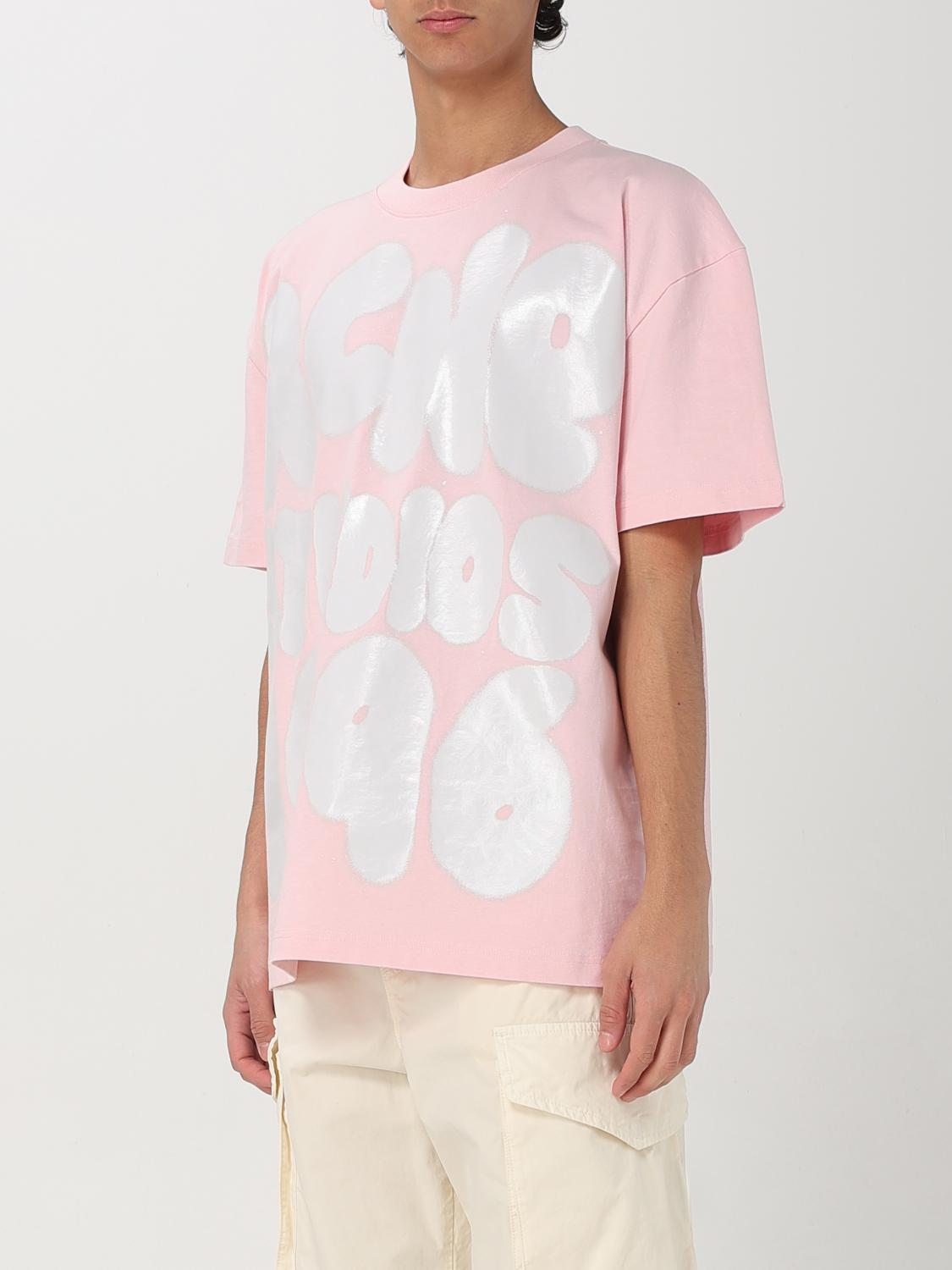 ACNE STUDIOS T-SHIRT: T-shirt men Acne Studios, Pink - Img 4