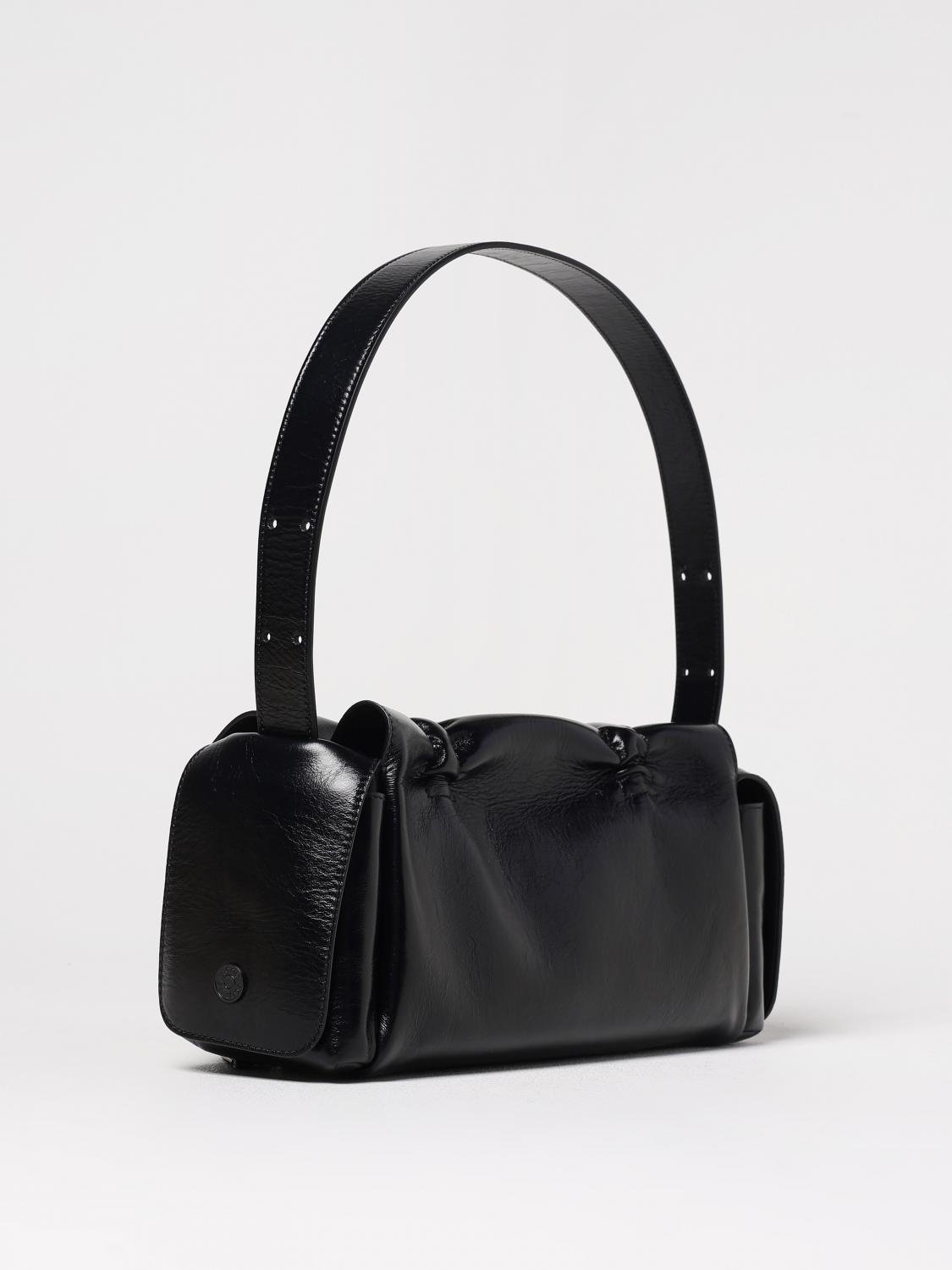 ACNE STUDIOS SCHULTERTASCHE: Handtasche damen Acne Studios, Schwarz - Img 3