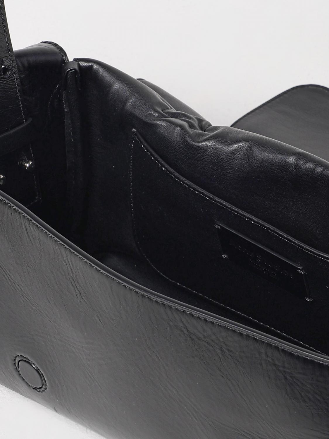 ACNE STUDIOS SCHULTERTASCHE: Handtasche damen Acne Studios, Schwarz - Img 5