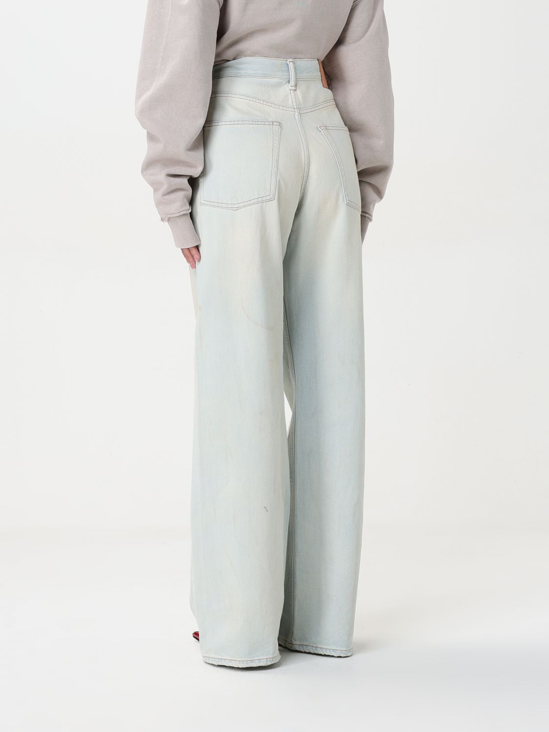 ACNE STUDIOS ДЖИНСЫ: Джинсы Женское Acne Studios, Синий - Img 3