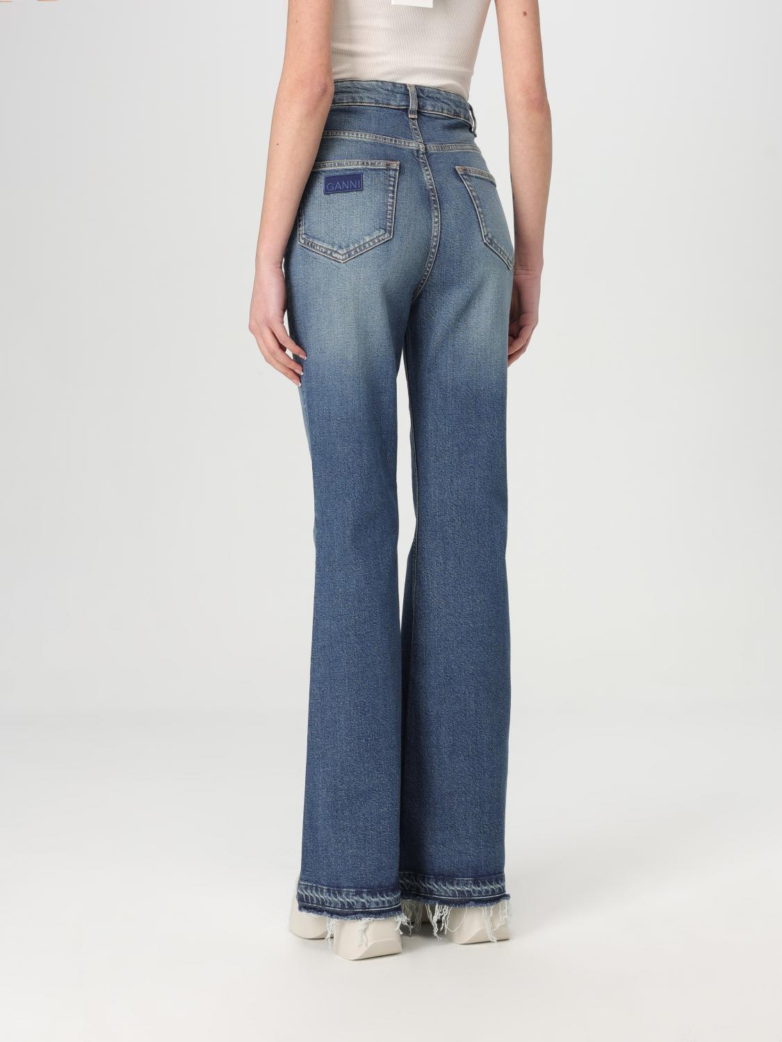 GANNI JEANS: Jeans woman Ganni, Blue - Img 2