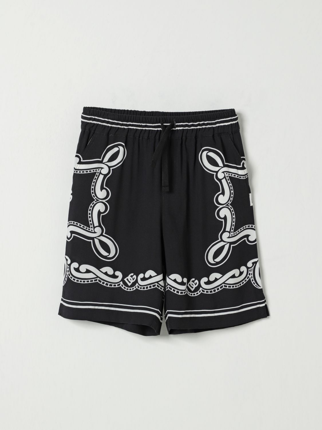 DOLCE & GABBANA PANTS: Pants kids Dolce & Gabbana, Black - Img 1