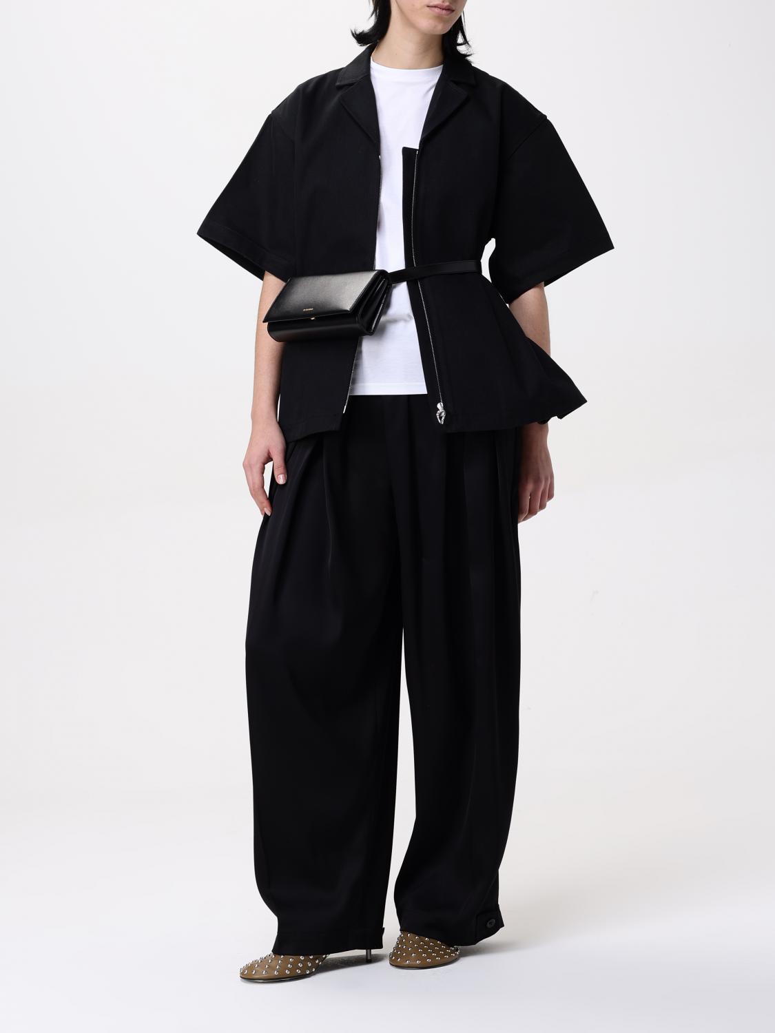 JIL SANDER TOP: Top woman Jil Sander, Black - Img 2