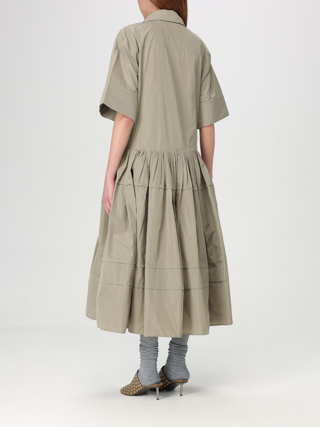 JIL SANDER 连衣裙: 连衣裙 女士 Jil Sander, 绿色 - Img 3