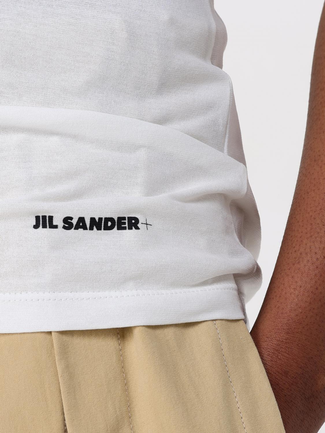 JIL SANDER 티셔츠: 티셔츠 여성 Jil Sander, 화이트 - Img 5