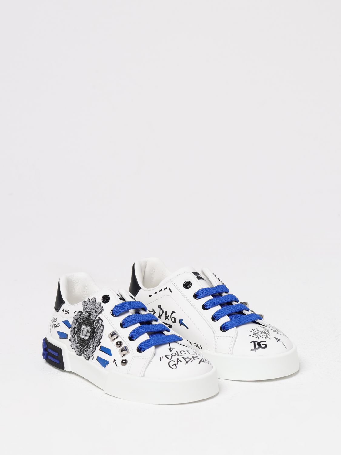 DOLCE & GABBANA SHOES: Shoes kids Dolce & Gabbana, White - Img 2