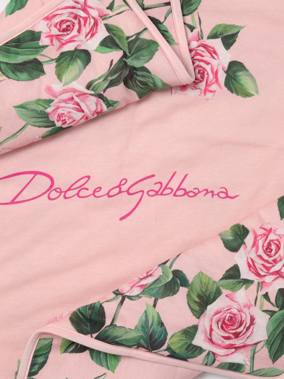 DOLCE & GABBANA 담요: 담요 남아 Dolce & Gabbana, 핑크 - Img 3