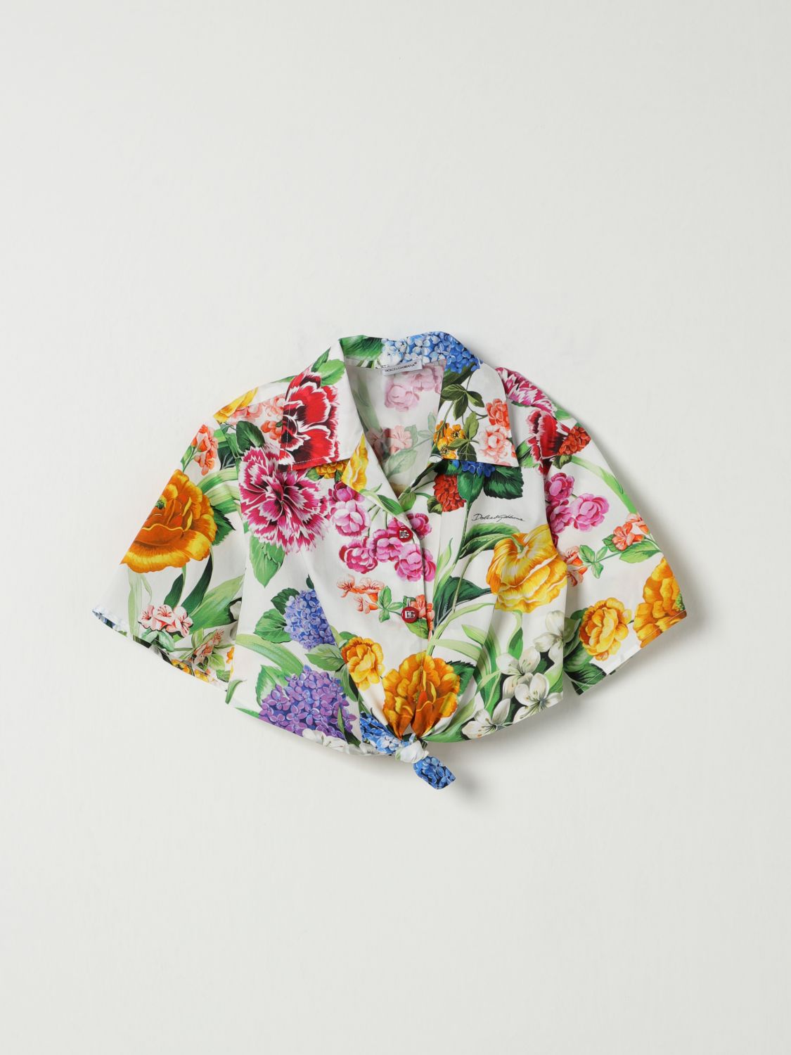 DOLCE & GABBANA SHIRT: Shirt kids Dolce & Gabbana, Multicolor - Img 1