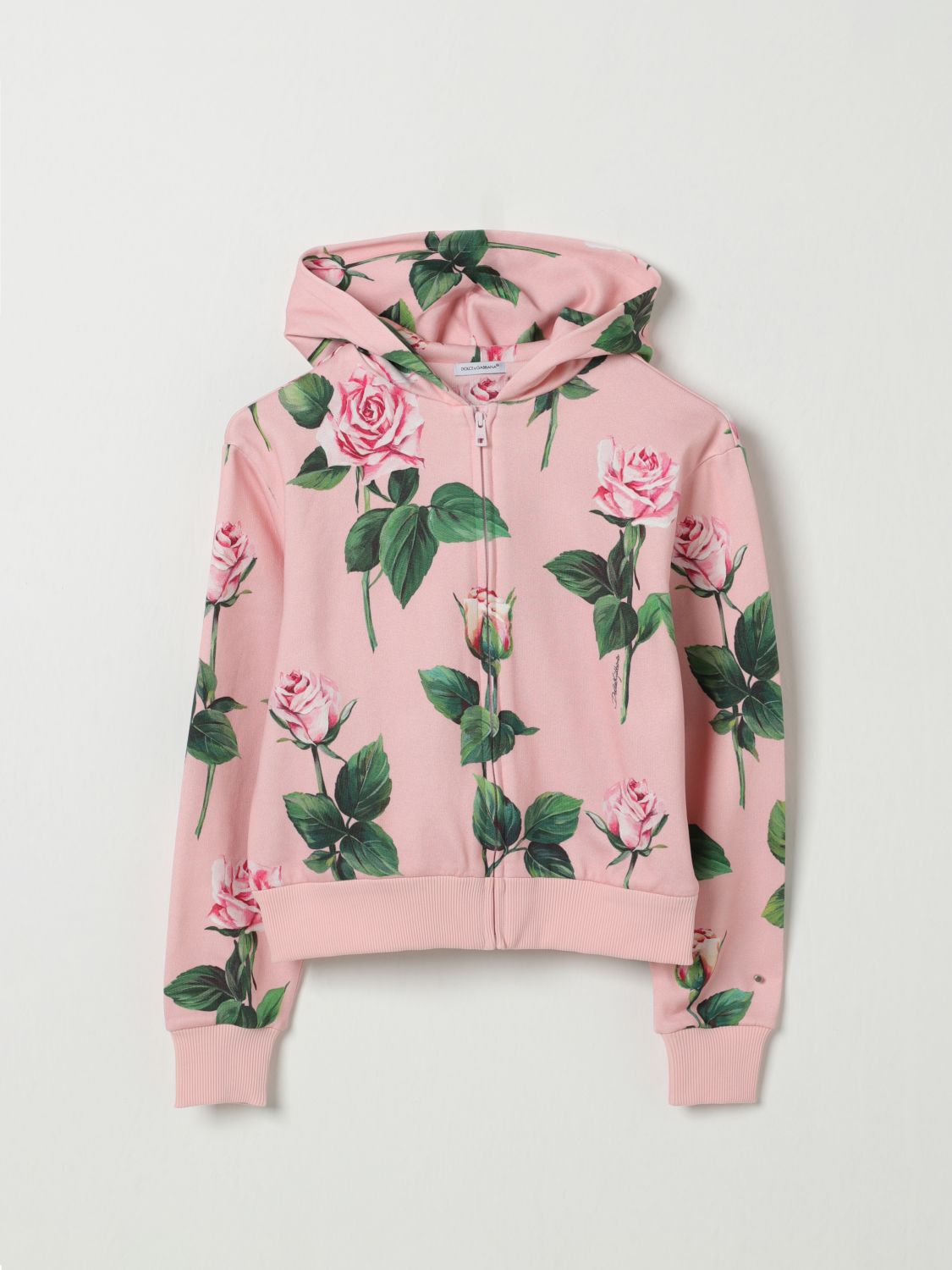 DOLCE & GABBANA SWEATER: Sweater kids Dolce & Gabbana, Pink - Img 1