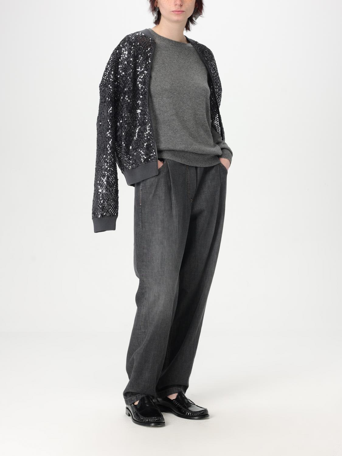 BRUNELLO CUCINELLI PULLOVER: Pullover damen Brunello Cucinelli, Lead - Img 2