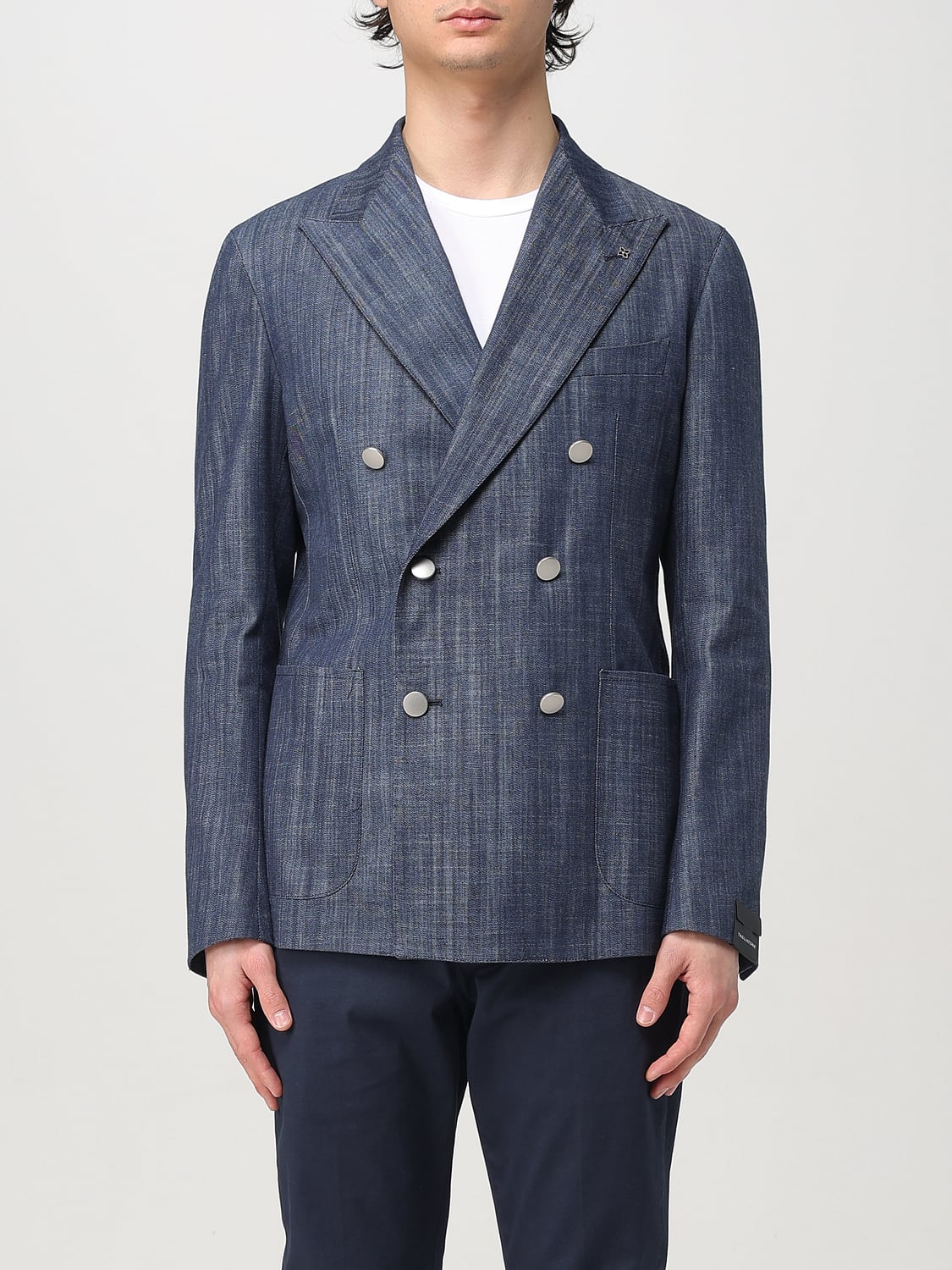 TAGLIATORE BLAZER: Jacket men Tagliatore, Blue - Img 1