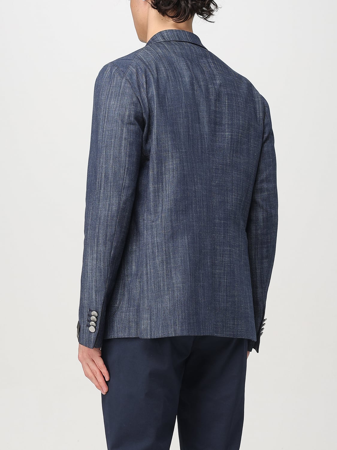 TAGLIATORE BLAZER: Jacket men Tagliatore, Blue - Img 2