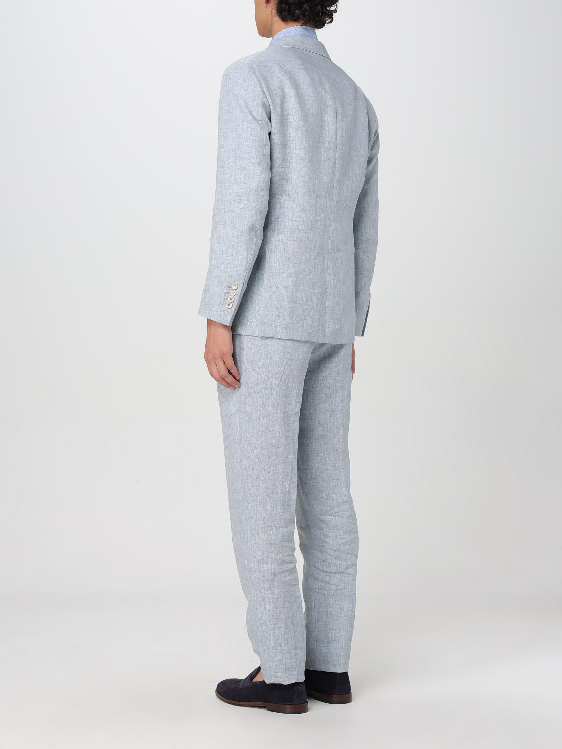 BRUNELLO CUCINELLI SUIT: Suit men Brunello Cucinelli, Grey - Img 3