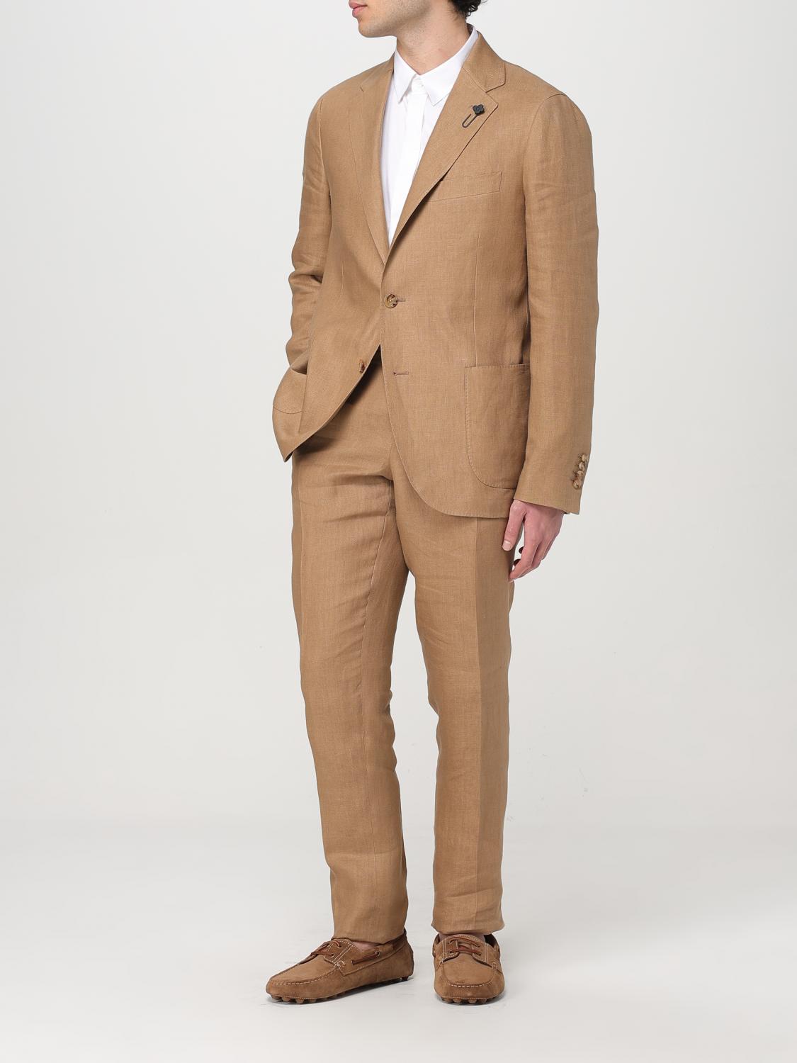 LARDINI ANZUG: Anzug herren Lardini, Braun - Img 2