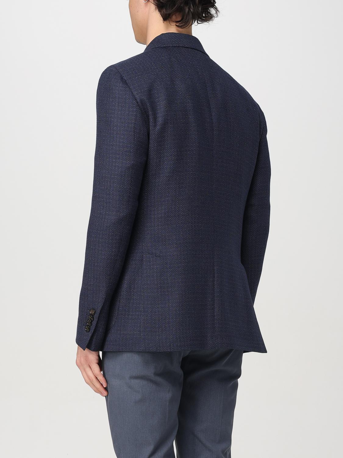 LARDINI BLAZER: Jacket men Lardini, Blue - Img 2