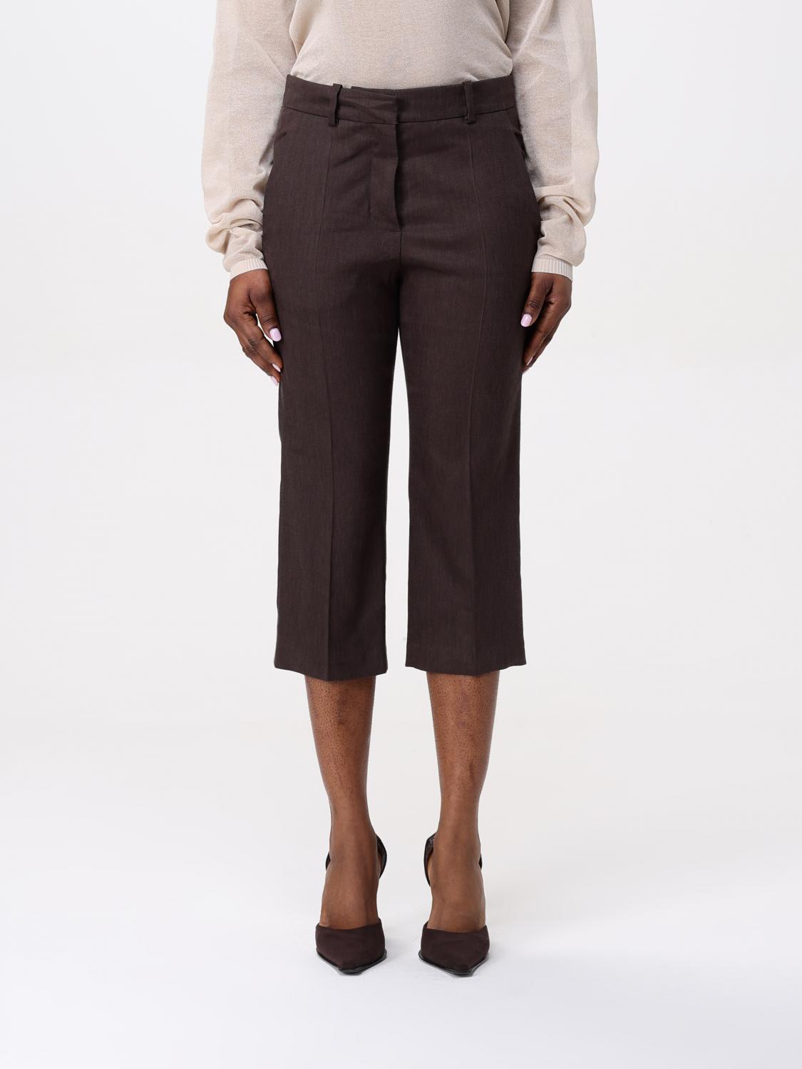 ALYSI PANTALON: Pantalon femme Alysi, Marron - Img 1