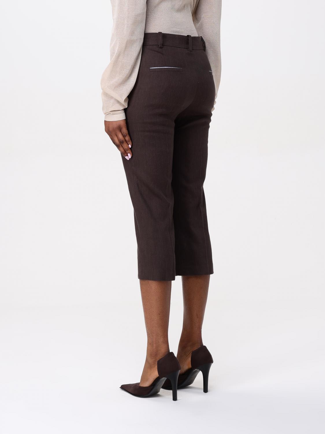 ALYSI PANTALON: Pantalon femme Alysi, Marron - Img 3