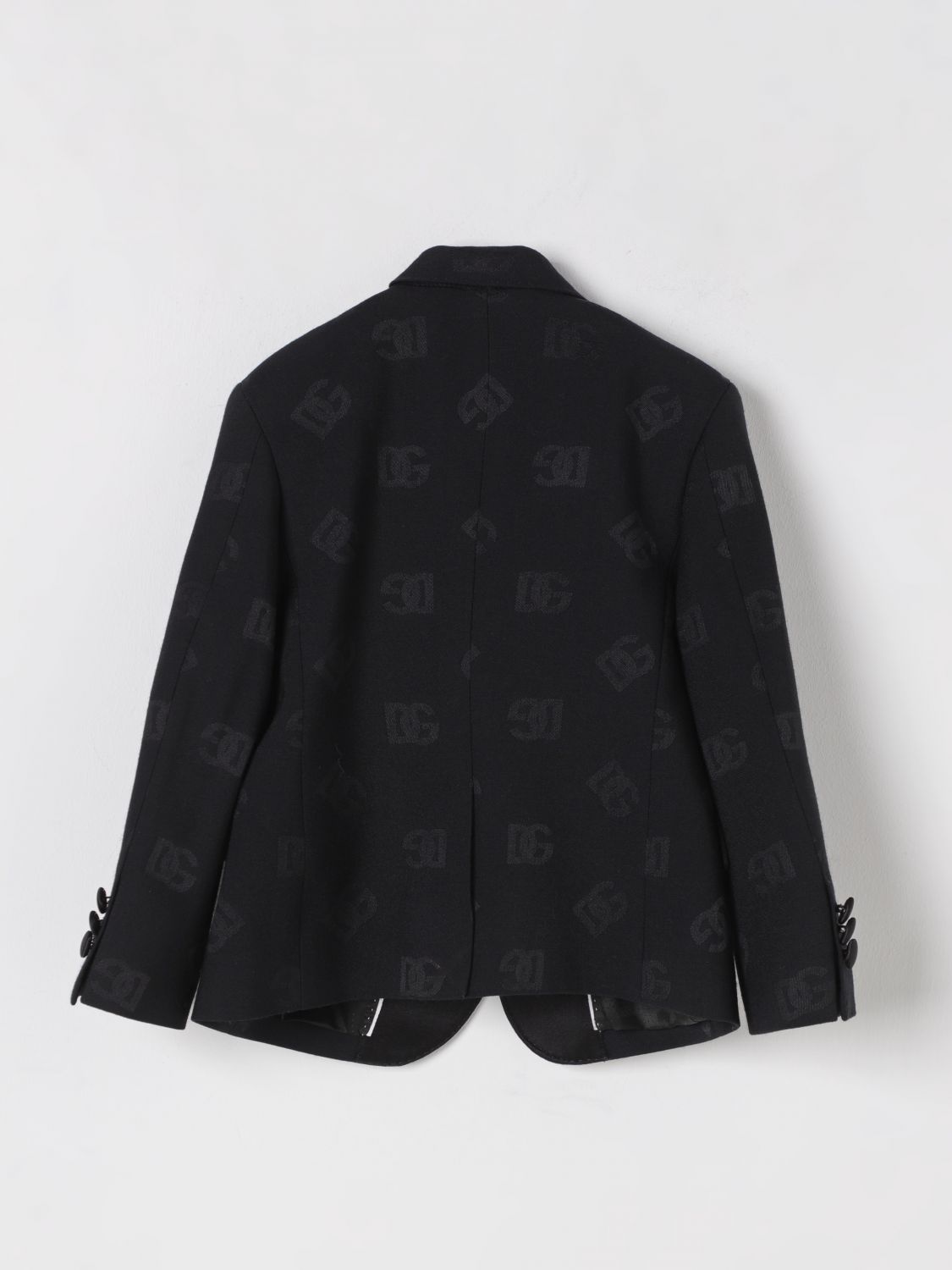 DOLCE & GABBANA JACKET: Jacket kids Dolce & Gabbana, Black - Img 2