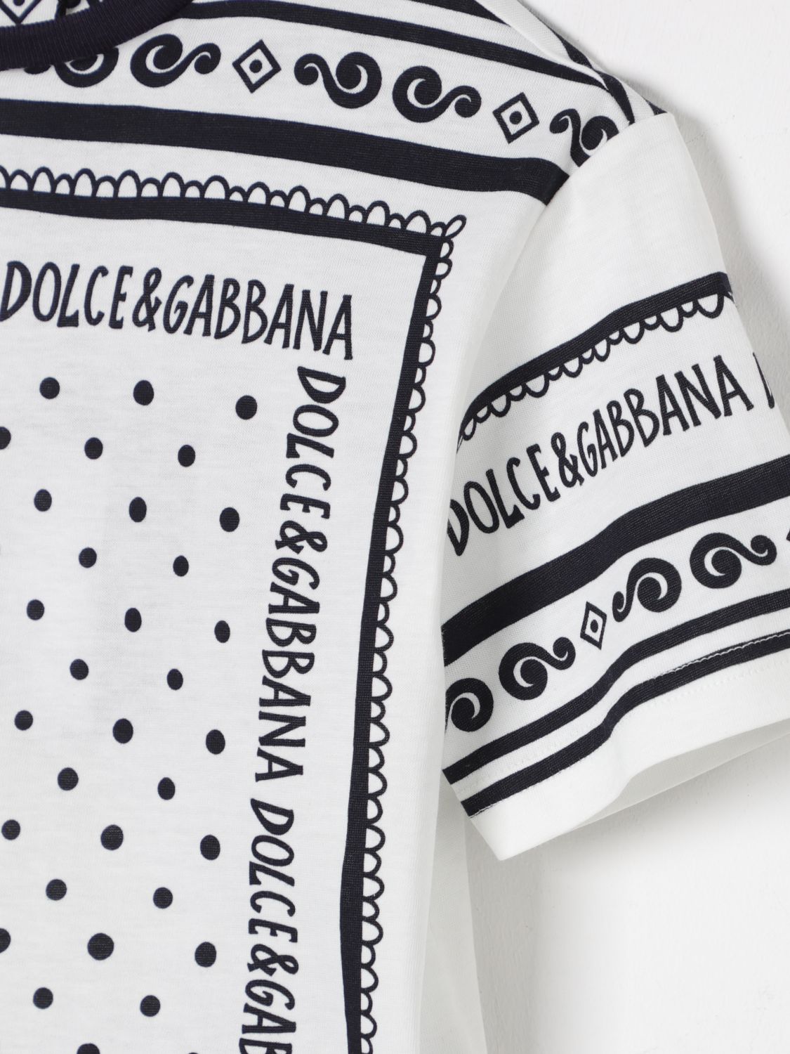 DOLCE & GABBANA T-SHIRT: T-shirt kids Dolce & Gabbana, Blue - Img 3