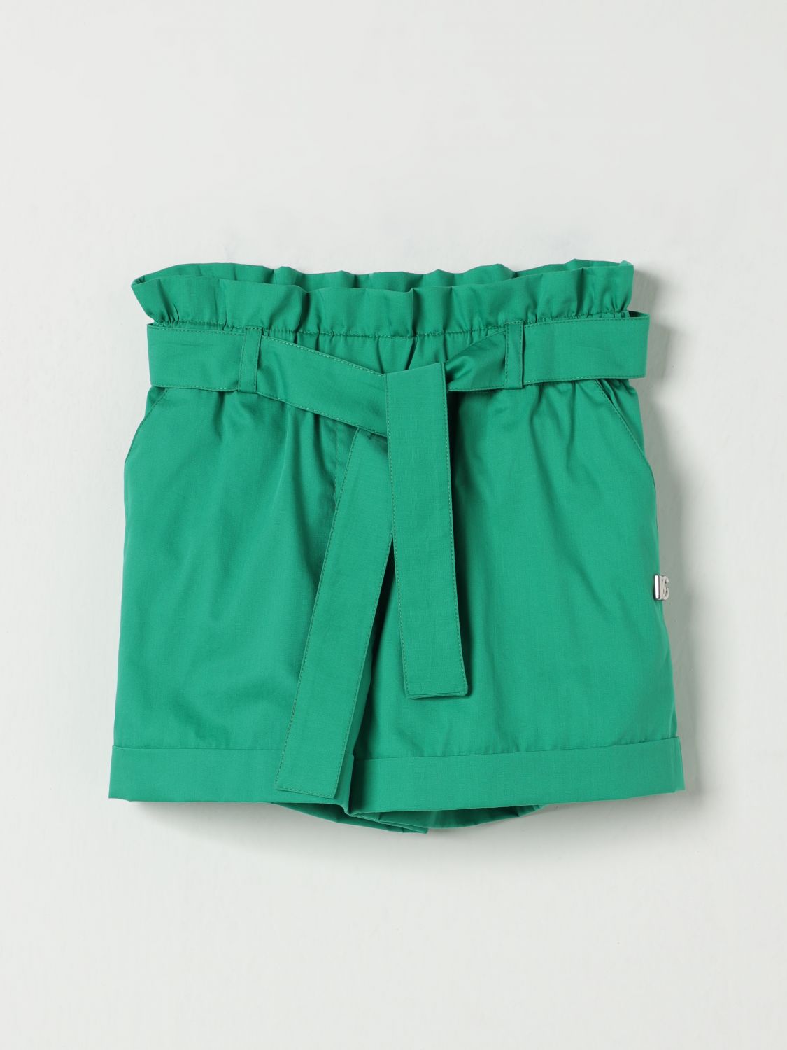 DOLCE & GABBANA SHORT: Short kids Dolce & Gabbana, Green - Img 1