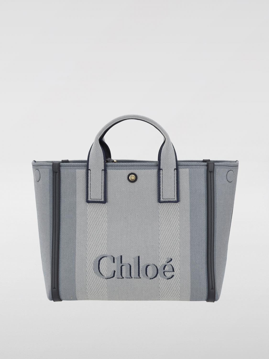CHLOÉ BOLSO DE MANO: Bolso de mano mujer ChloÉ, Azul Oscuro - Img 1