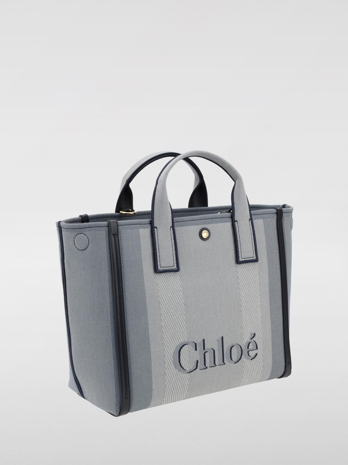 CHLOÉ BOLSO DE MANO: Bolso de mano mujer ChloÉ, Azul Oscuro - Img 2